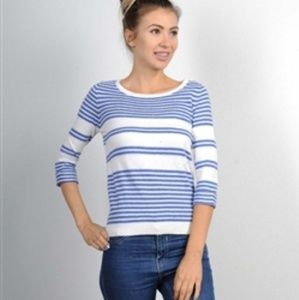 Sweater shirt blouse stripes