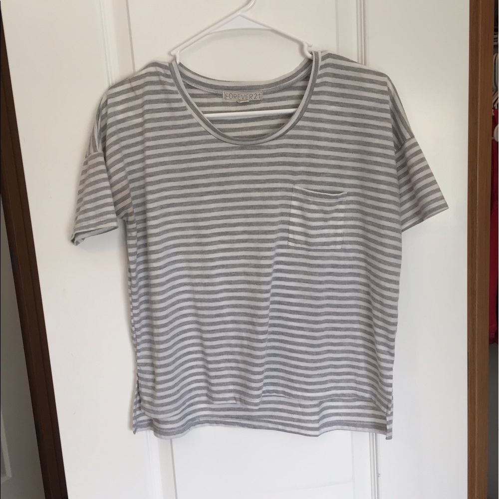 cute box striped shirt