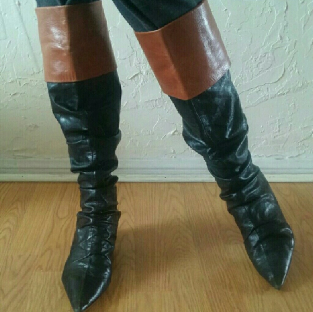 Knee high boots