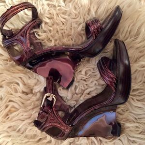 Metallic wedges, Marciano by Guess