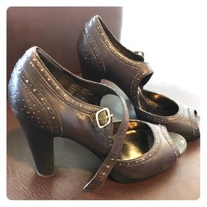 Style and company open toe Mary Jane