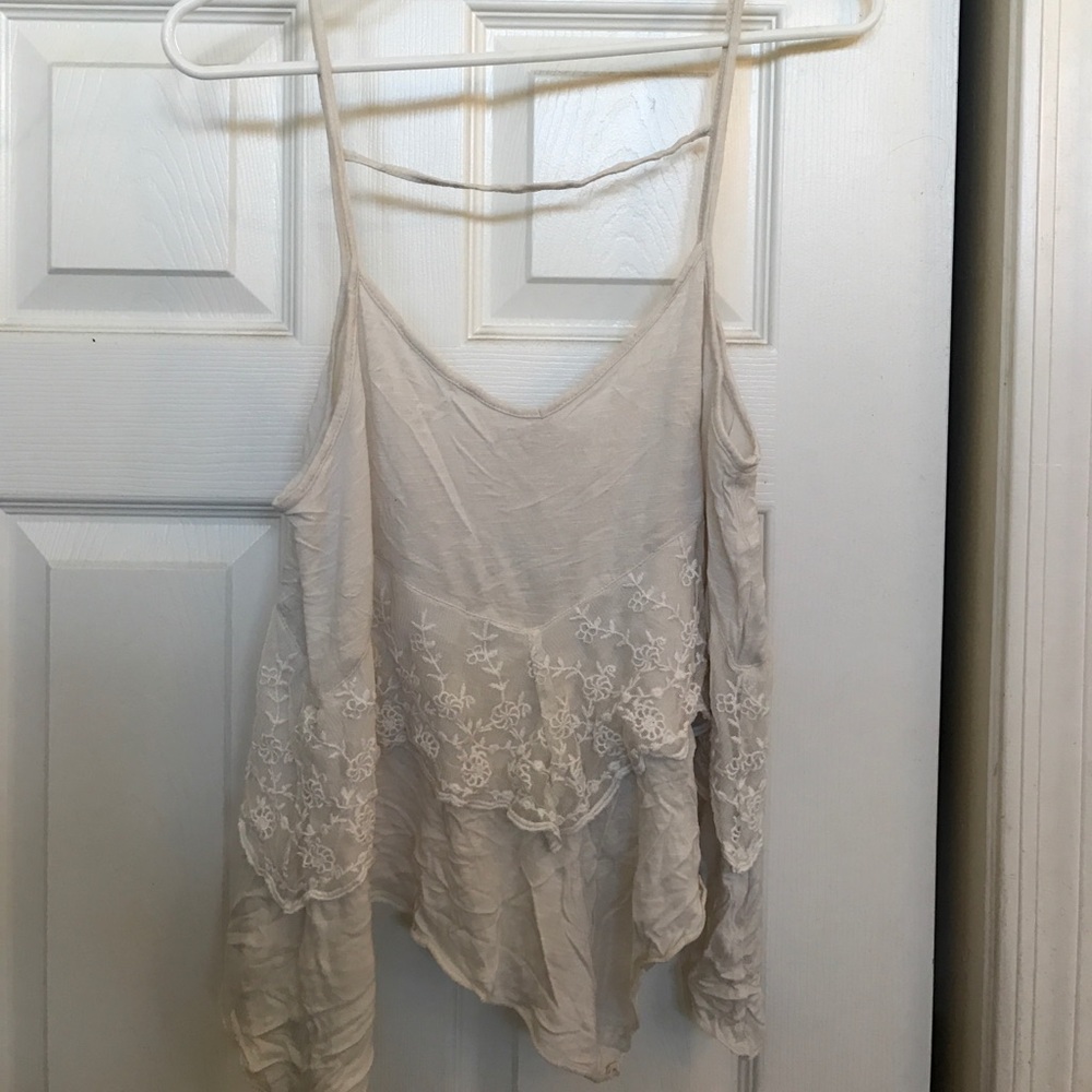 Gently loved Coachella crop top