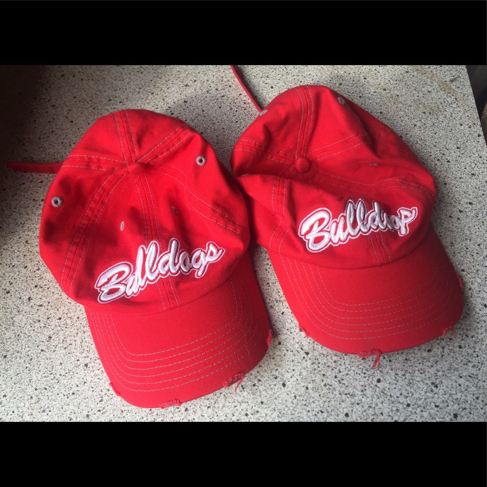 Red Bulldog Cap
