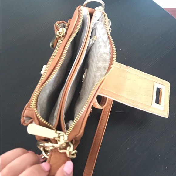 Brown Cross-Body purse - Picture 3 of 6