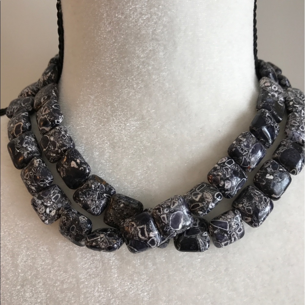 Stone necklace