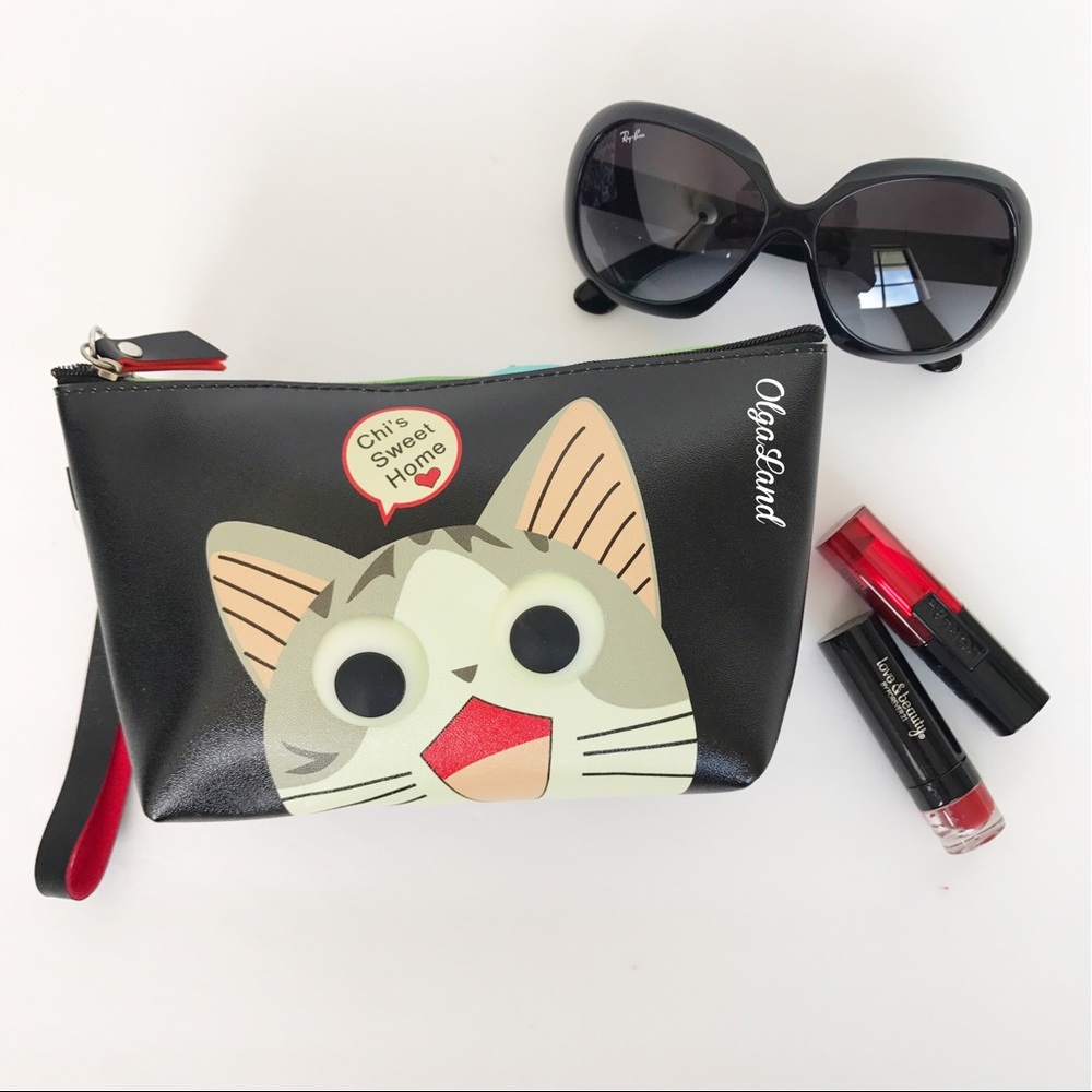 Cat pouch/ clucth bag