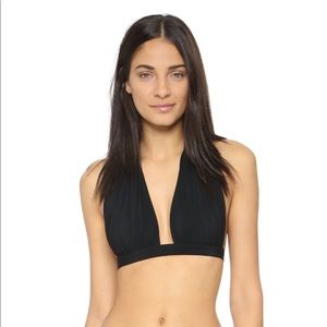 Norma Kamali Halter Bikini Top