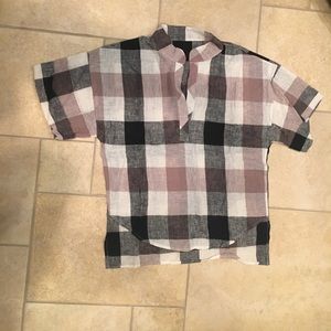 Comfortable Plaid Shortsleeve Shirt