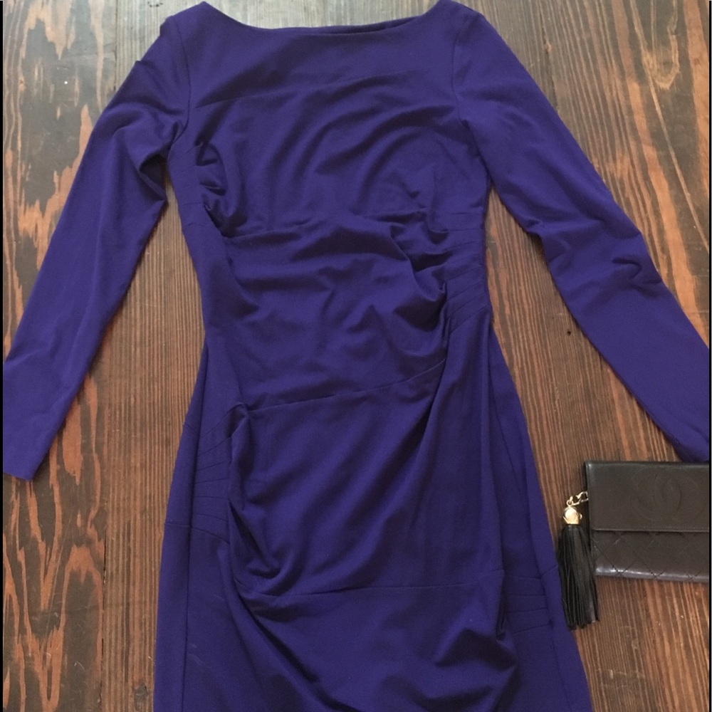 NWOT Purple DVF dress