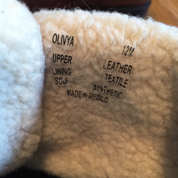 Brown leather ankle boots with fold down size 12 - Picture 7 of 7