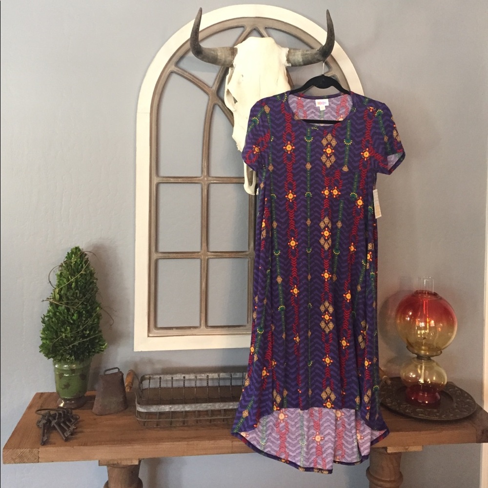 LuLaRoe Aztec Carly Dress