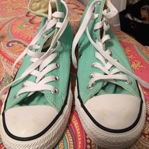 Teal converse