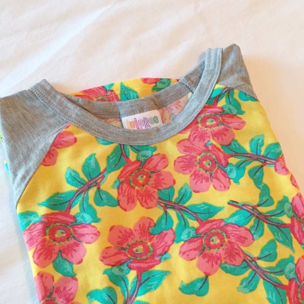 LuLaRoe Randy baseball tee
