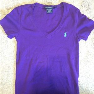 Purple Ralph Lauren Polo Shirt