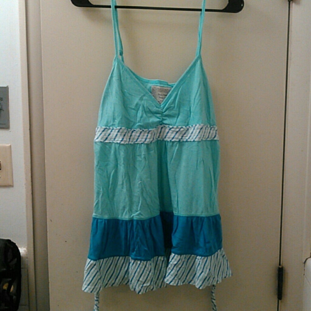 Multi colored tank top