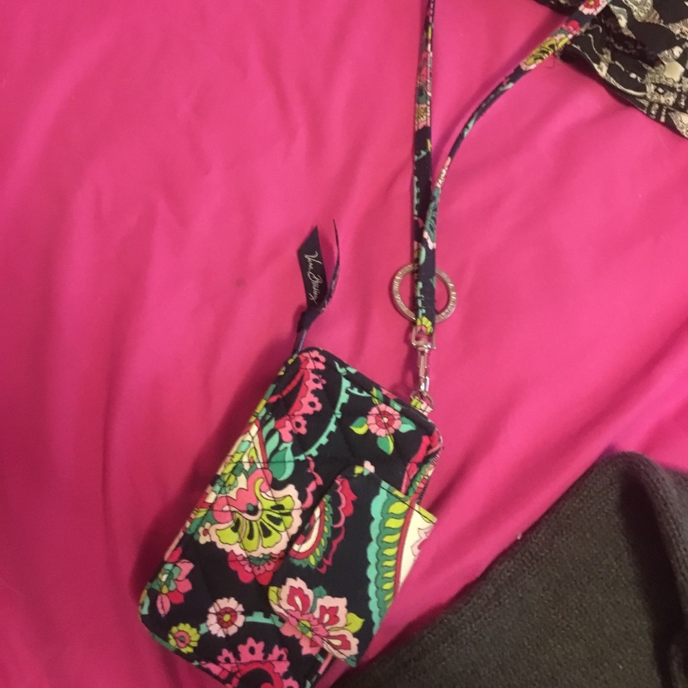Vera Bradley Wallet and Lanyard