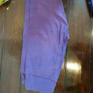 Lularoe OS Dark purple leggings