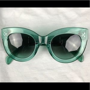 Celine Acetate Cat Eye Sunglasses
