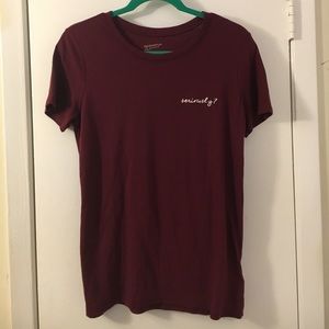 Juniors short sleeved shirt