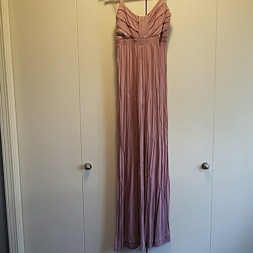 Pink maxi dress