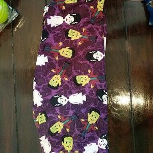 Lularoe OS Franklinstain and bride leggings