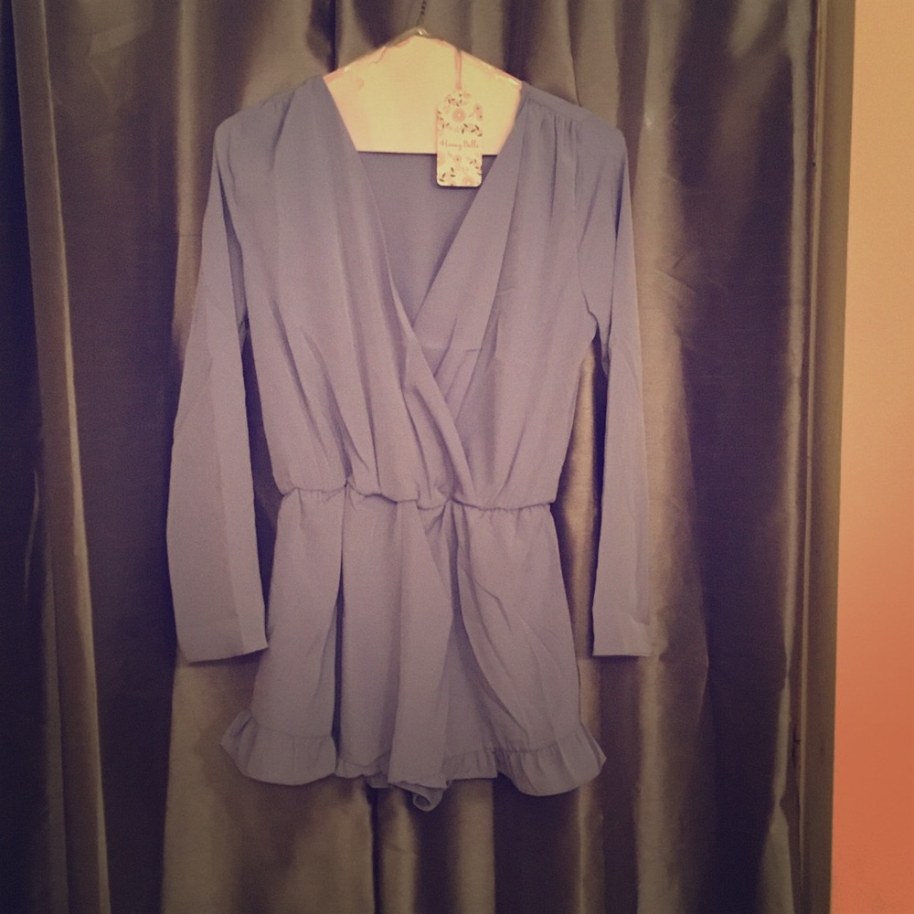 New with tags! Super cute lilac romper