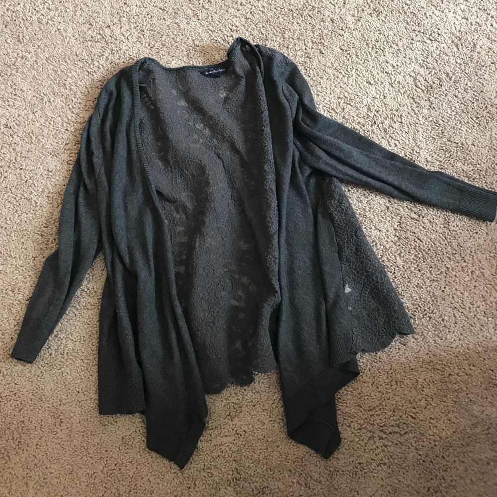 american eagle cardigan