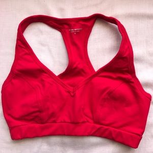 💜TODAY ONLY💜 BEBE SPORT V-Neck Red Sports Bra