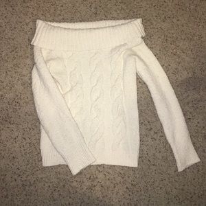Free people off the shoulder sweater