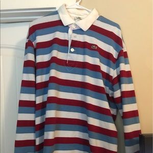 Lacoste XL rugby polo. Good condition.
