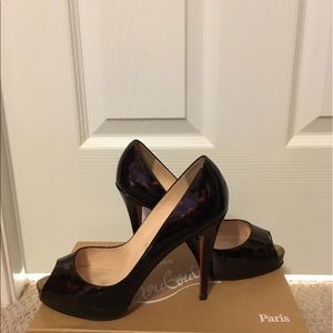 Christian louboutin - very prive turtle patent