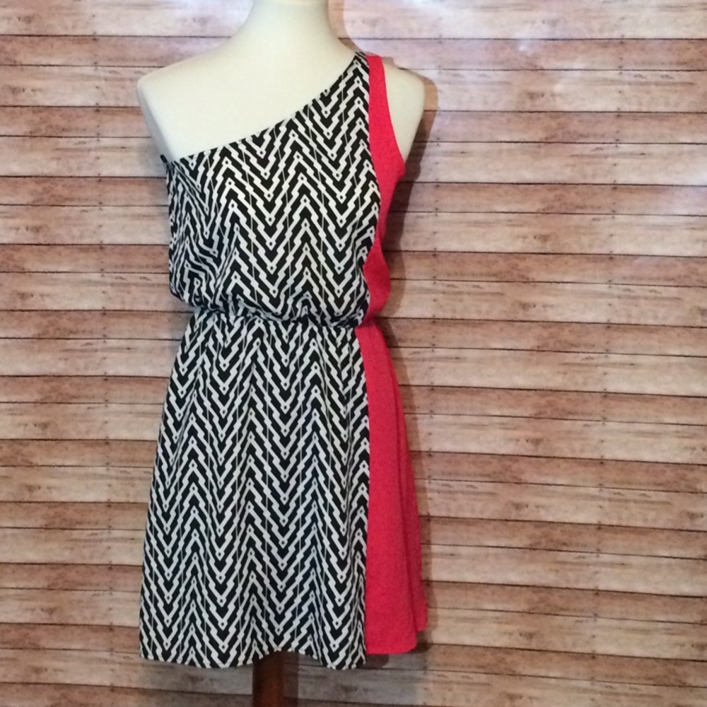 Collective Concepts One Shoulder Dress