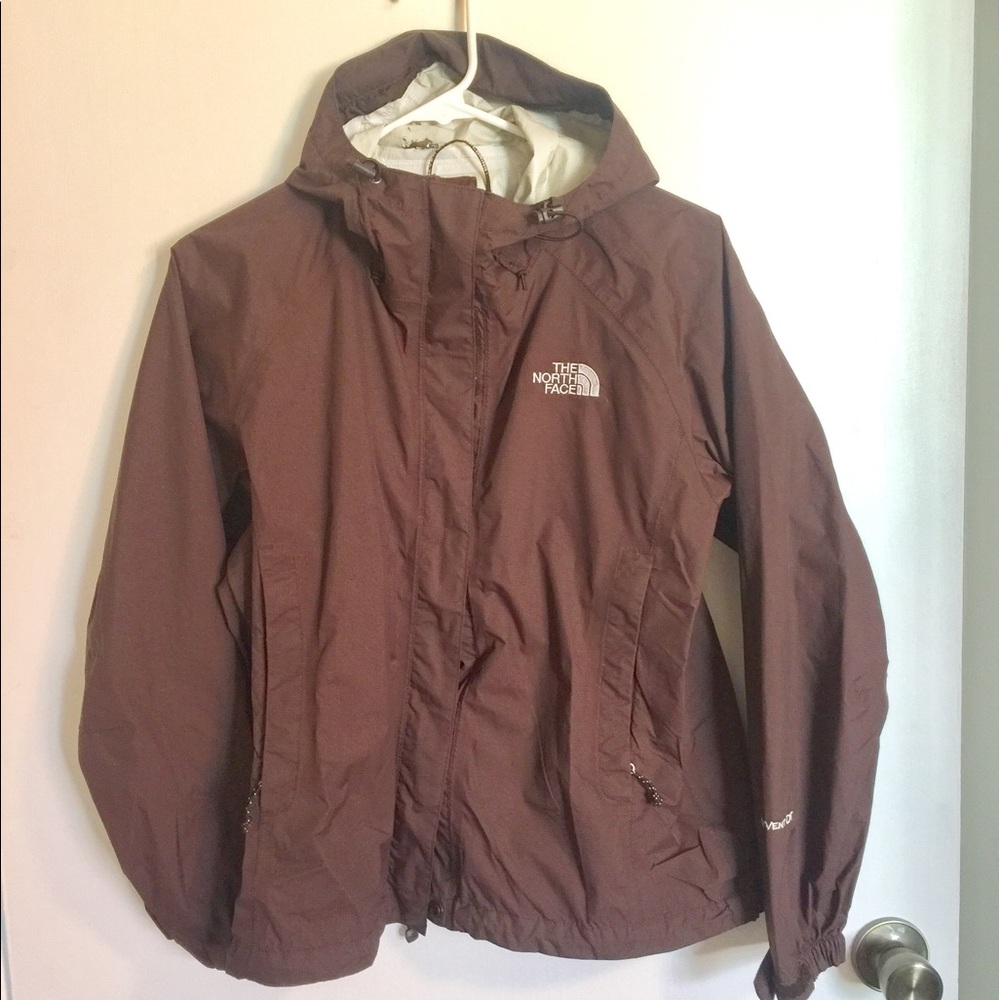 North face rain coat