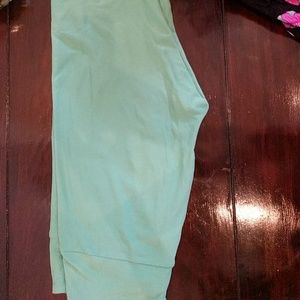Lularoe OS Seafoam green leggings