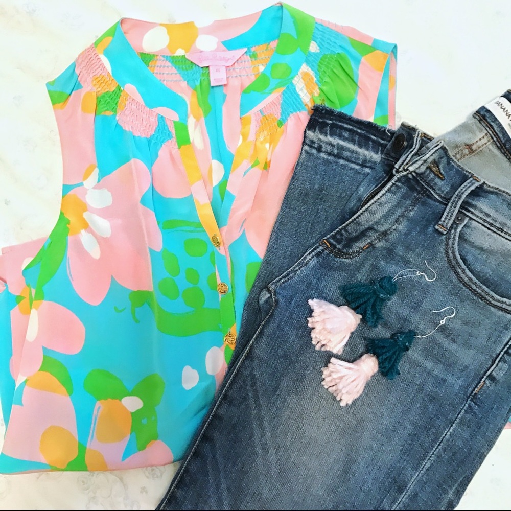 Floral Lilly Pulitzer Top
