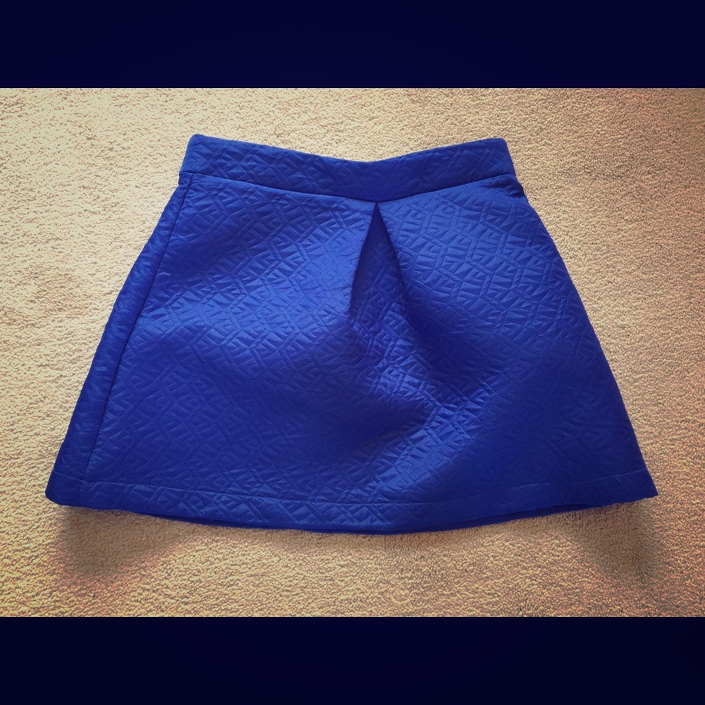Colorblind brand skirt blue with pattern
