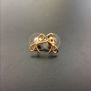 kate spade dainty sparklers bow studs