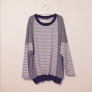 Allegra K Striped Dolman