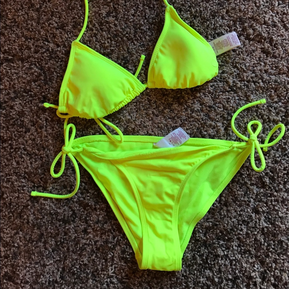 Yellow Swim Suit