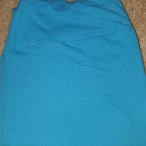 Lularoe Leggings TC blue solid