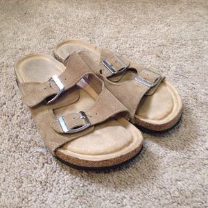 Double strap sandals