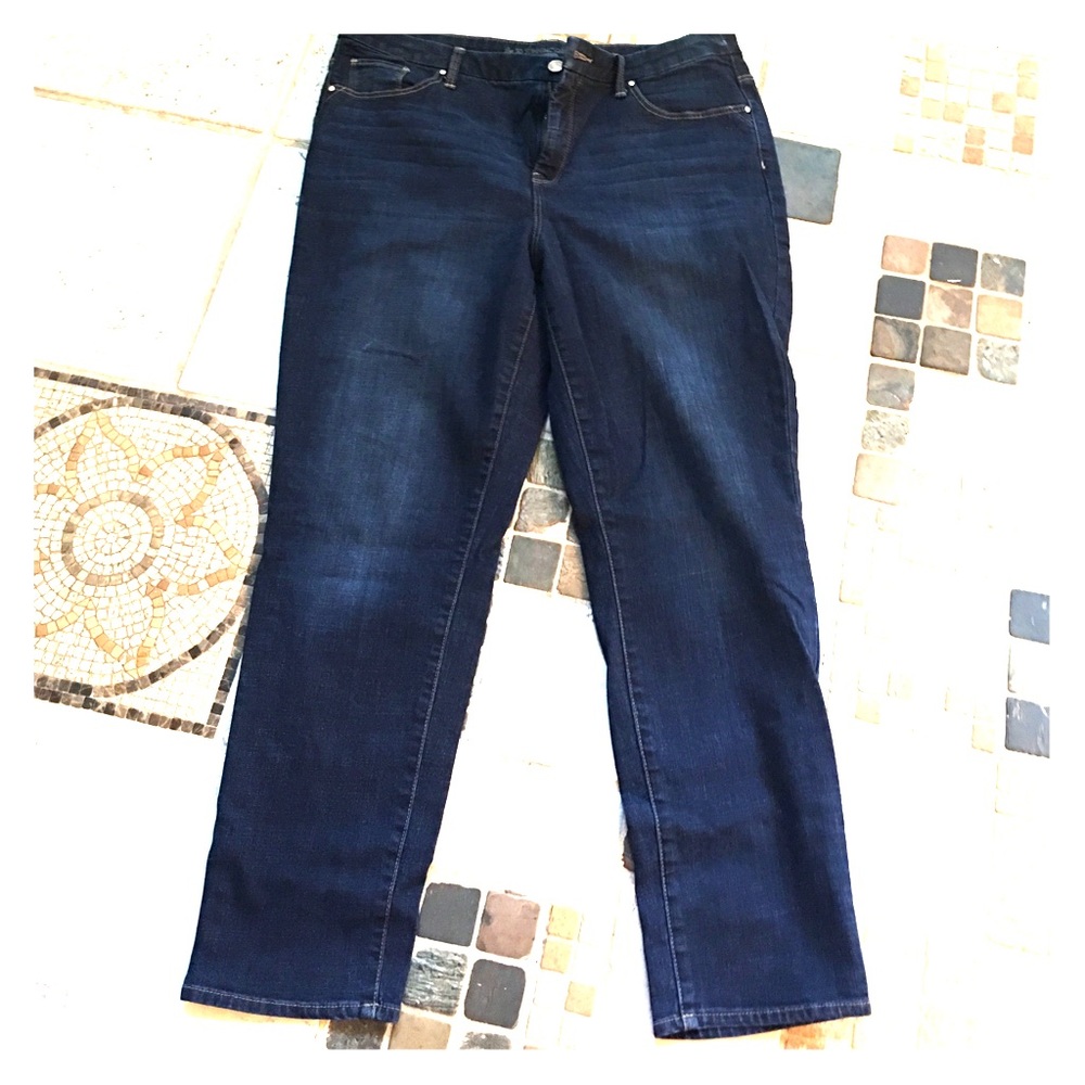EUC "The SO Slimming Girlfriend Ankle" jeans