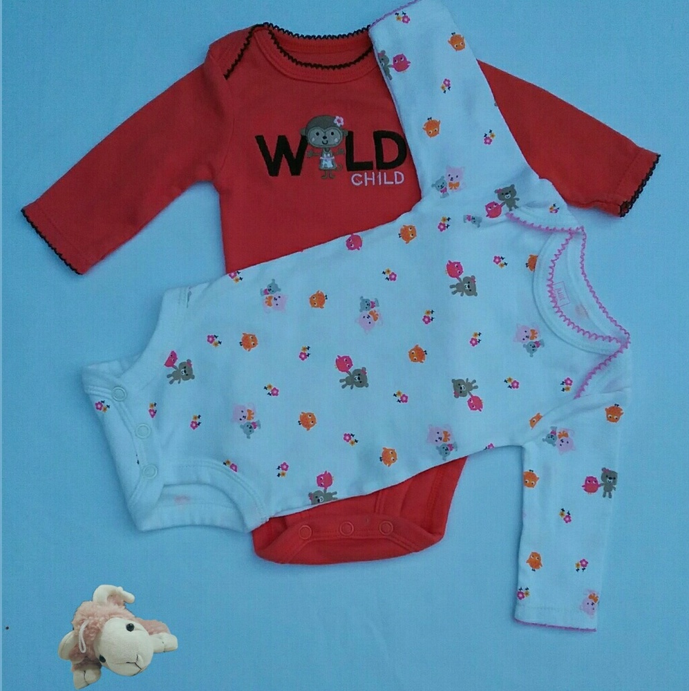 2 jumpsuit Carters NB