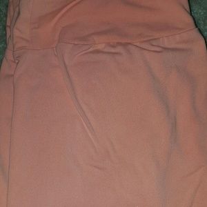 Lularoe Leggings TC solid peach