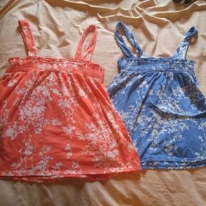Flowy summer cotton tank tops