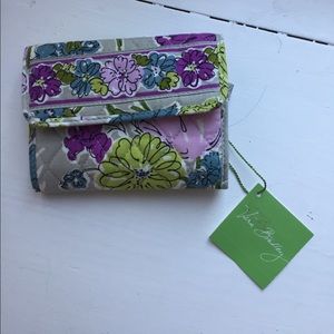 Vera Bradley Euro Wallet Watercolor