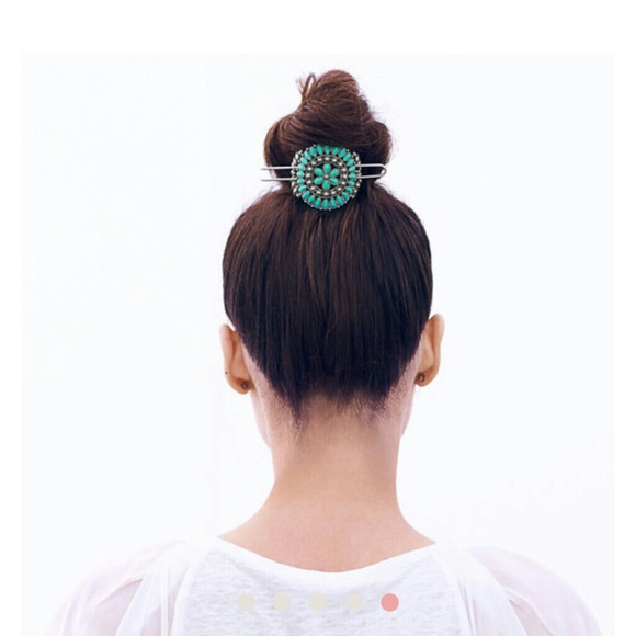 New Turquoise Ponytail Holder by Chloe&Isabel