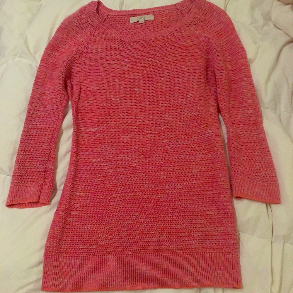 Ann Taylor quarter sleeve knit shirt