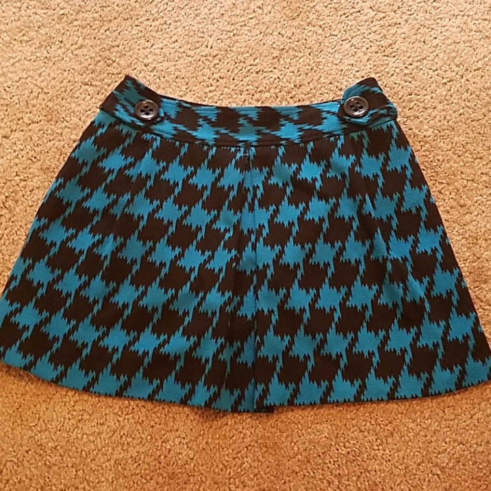 Hounds tooth skirt