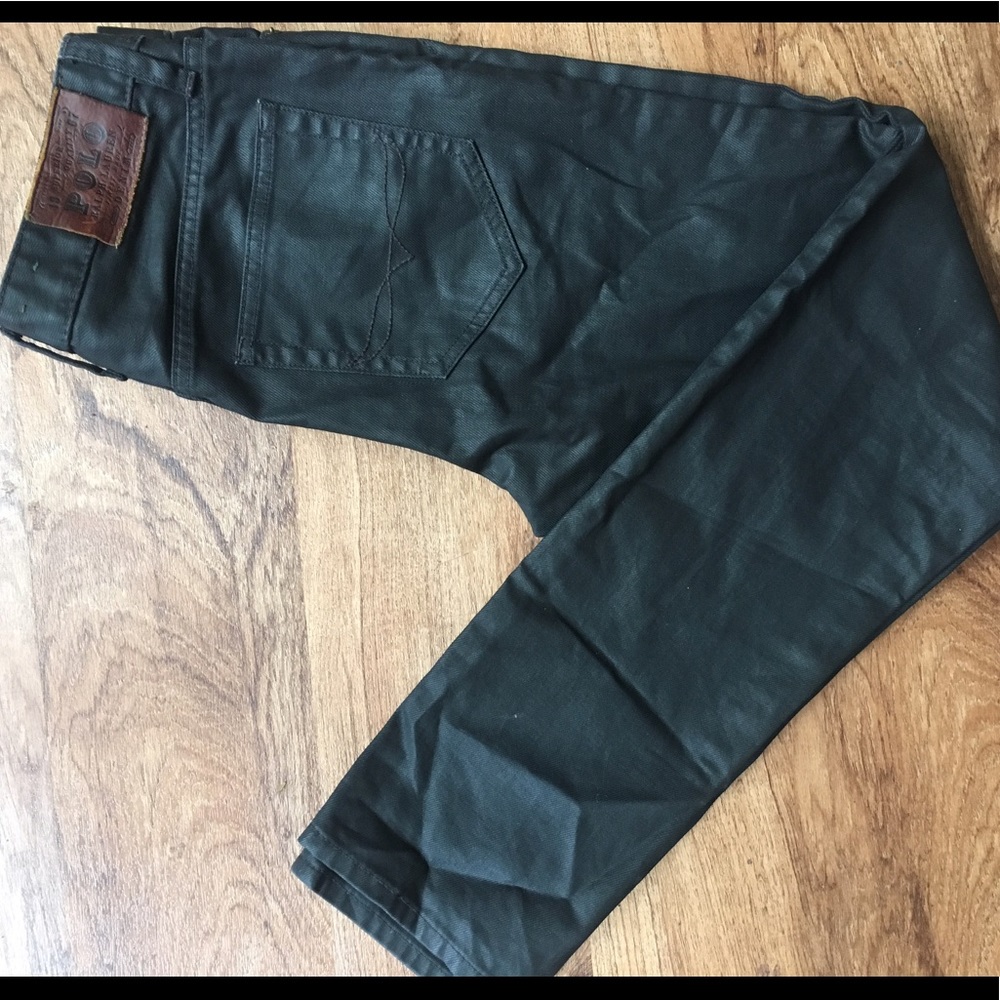 Ralph Lauren jeans to the jean suit